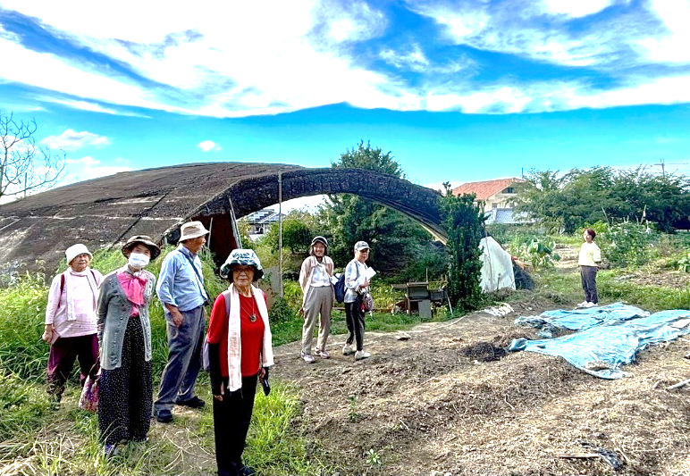 八尾駐屯地・掩体壕を見学